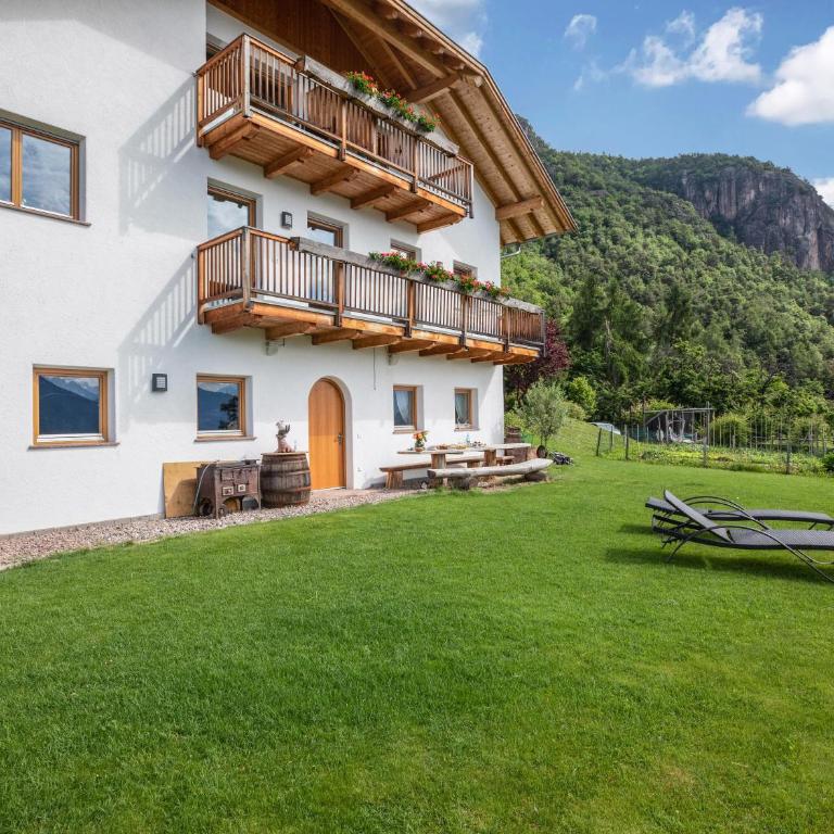 Wernerhof Fewo Latemar - Appartement 1 Chambre Supérieur avec Balcon - 22