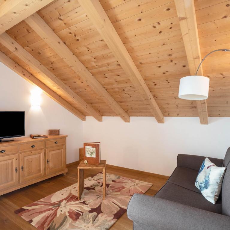 Wernerhof Fewo Latemar - Appartement 1 Chambre Supérieur avec Balcon - 5