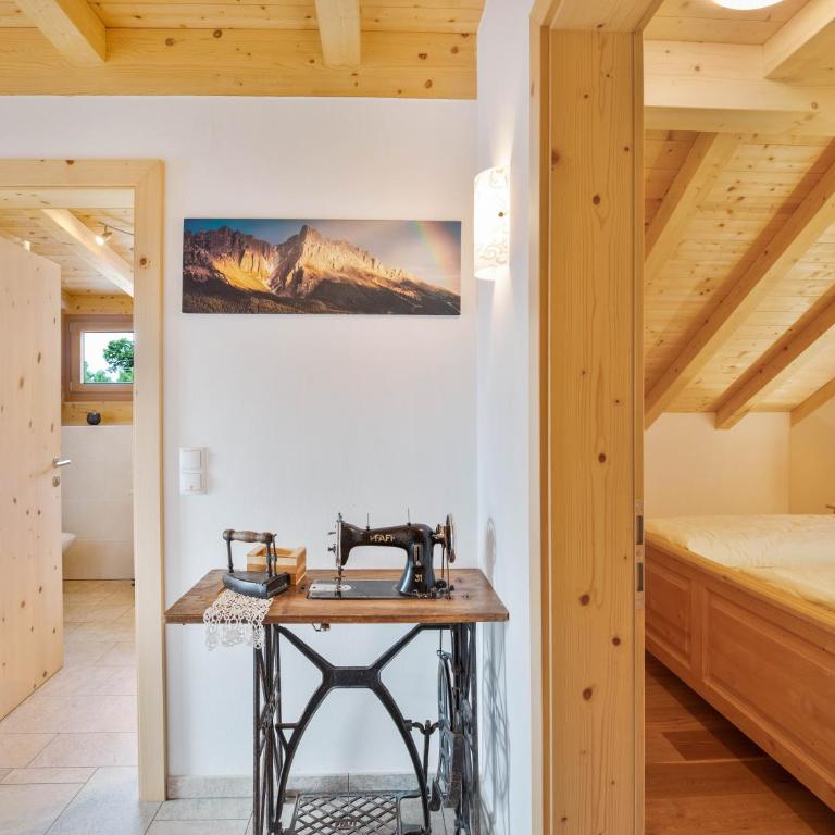 Wernerhof Fewo Latemar - Appartement 1 Chambre Supérieur avec Balcon - 14