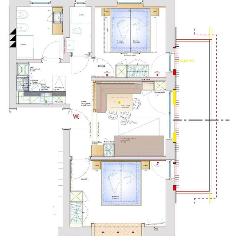 Apartments Armeri Blue Dolomites - Appartamento Deluxe con 2 Camere da Letto e Balcone - 28