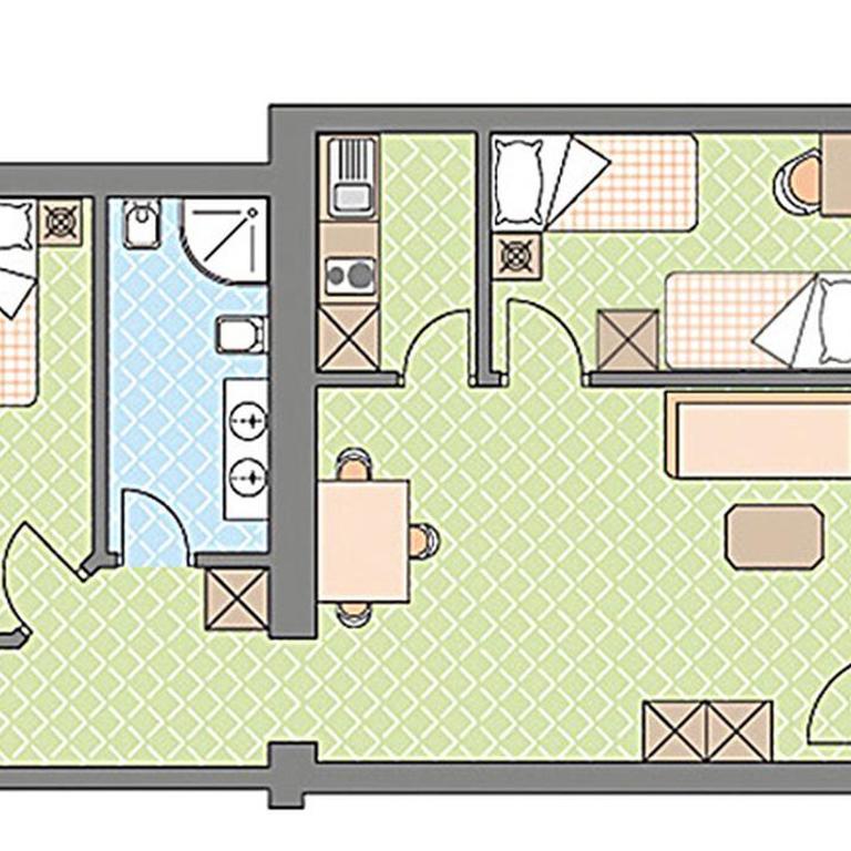 Sabina Dolomites Compatsch - Appartamento Deluxe con 2 Camere da Letto e Vista Giardino - 33