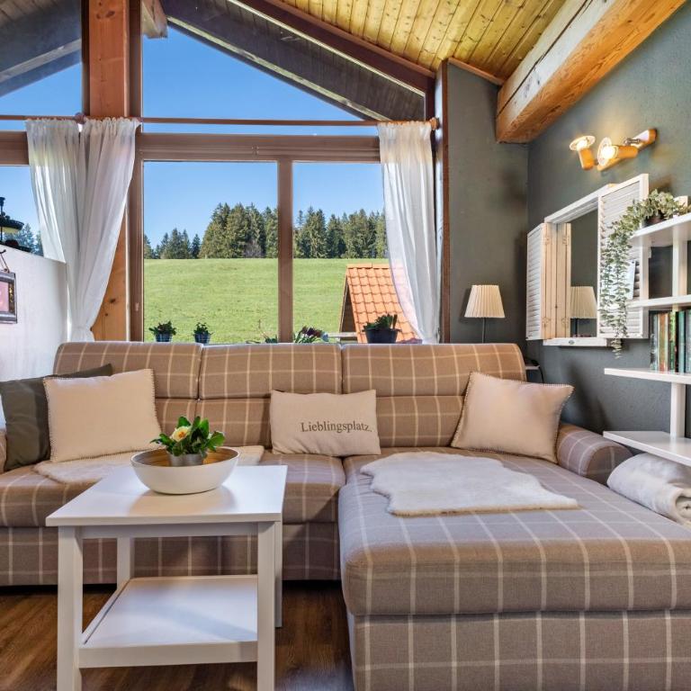 Haus Sonnenhang Wohnung 2 - Deluxe-Apartment mit 2 Schlafzimmern und Gartenblick - 3