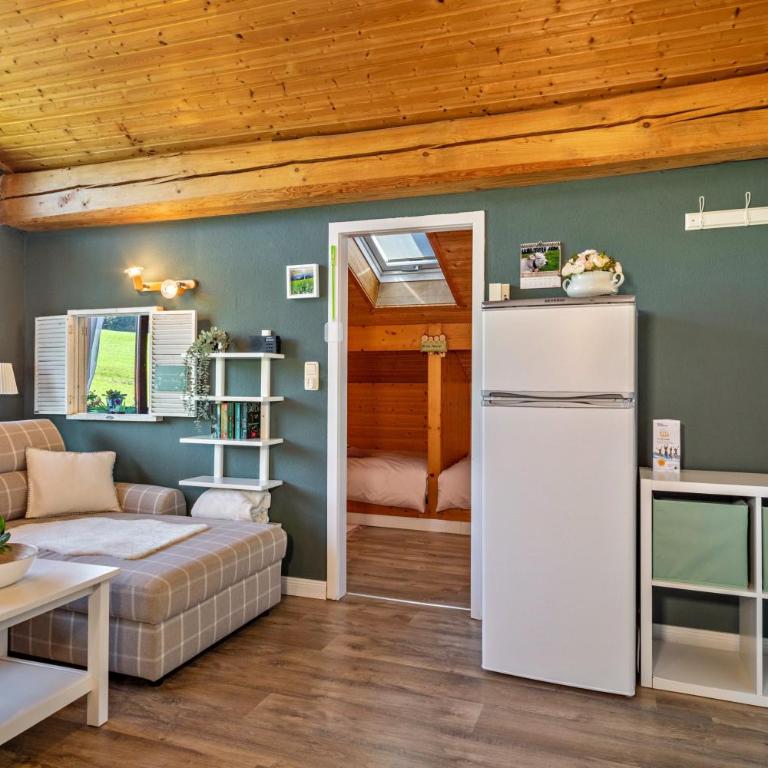 Haus Sonnenhang Wohnung 2 - Deluxe-Apartment mit 2 Schlafzimmern und Gartenblick - 5