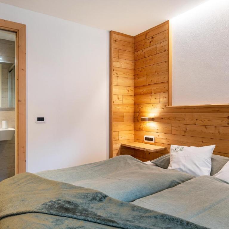 Ciasa Majonade Pozza di Fassa tipo1 - Appartamento Deluxe con 2 Camere da Letto e Vista Giardino - 4