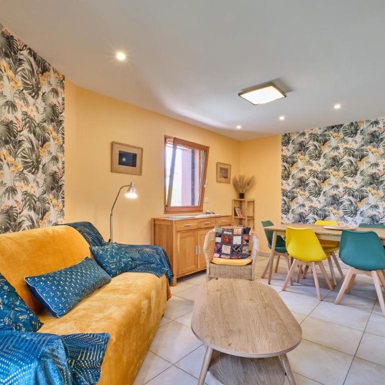 Gîte Les Bambous - Chambre Quadruple avec Douche - 4