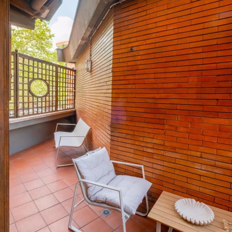 Giardino su Porta Portese - Appartamento con 2 Camere da Letto e Balcone - 24