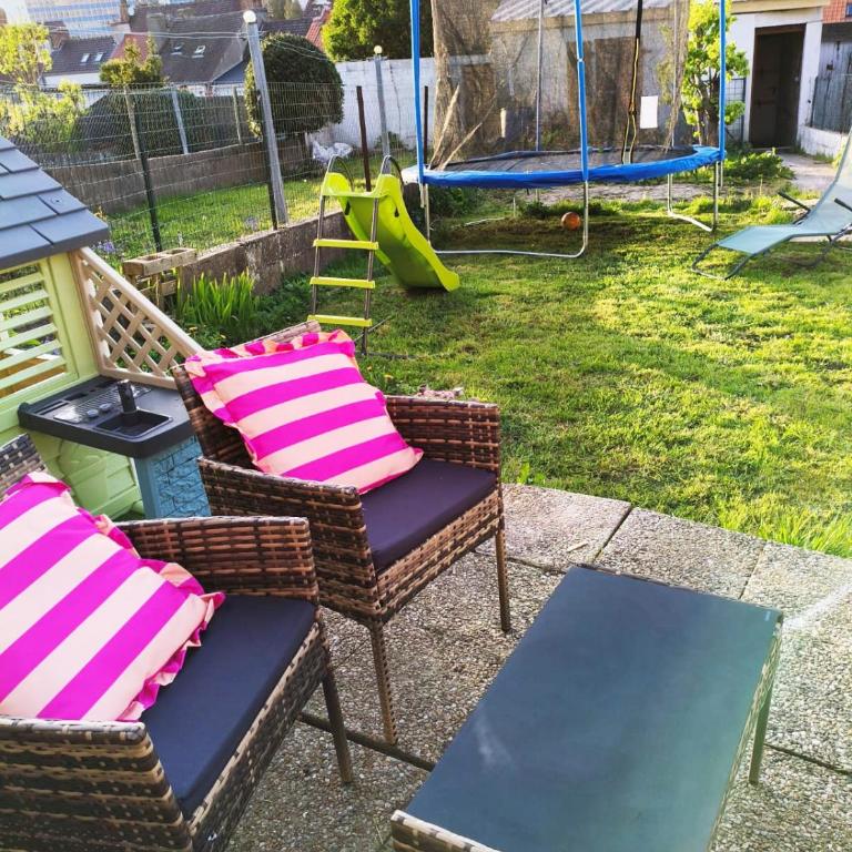 Charmante maison avec jardin de 300 m2 Proche vieille ville de Boulogne-sur-Mer - Appartement 3 Chambres - 3