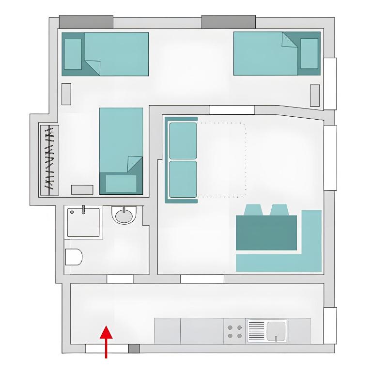 Ferienwohnung Anna - Appartamento con doccia - 39