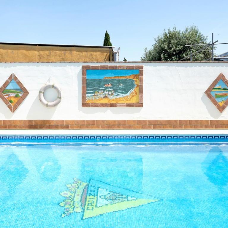 Villa Fornell 1 piscina compartida - Apartamento con terraza - 21