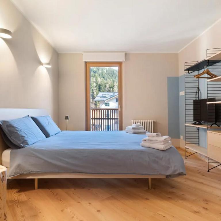Palazzo Righi - App Blu - Appartamento Deluxe con 2 Camere da Letto e Balcone - 1