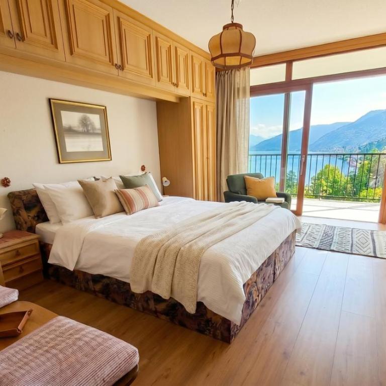 LB4 Seeblick Appartement Haus Landskron mit direktem Seezugang am Ossiachersee - Apartment mit Seeblick - 8