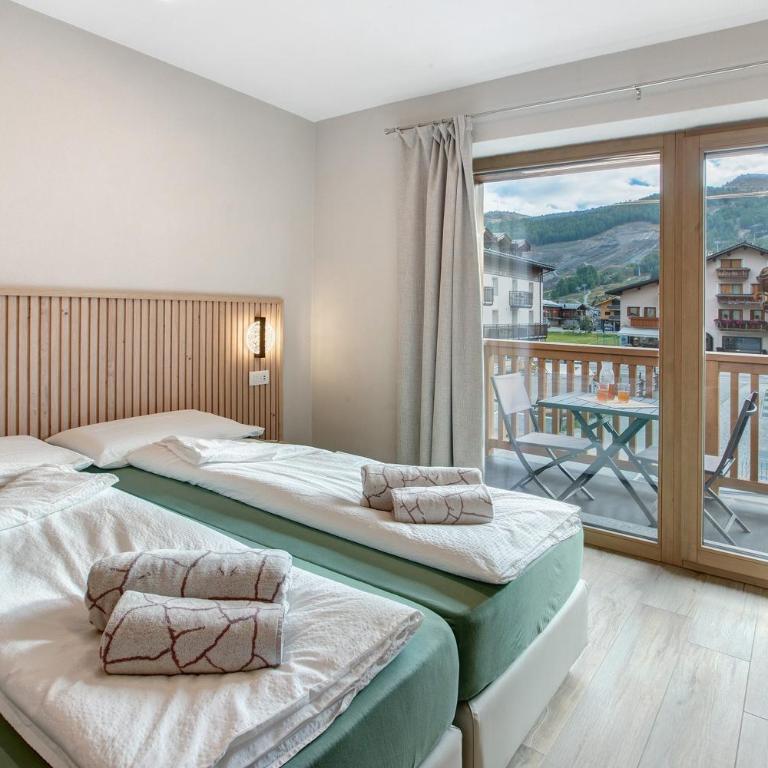 Appartamento Soffio Livigno - Appartamento Superior con 1 Camera da Letto e Balcone - 1