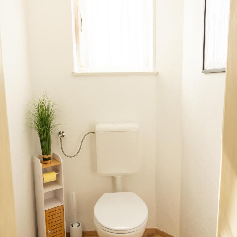 Knollgut Ferienwohnung Buchberg - Deluxe-Apartment mit 2 Schlafzimmern und Gartenblick - 12