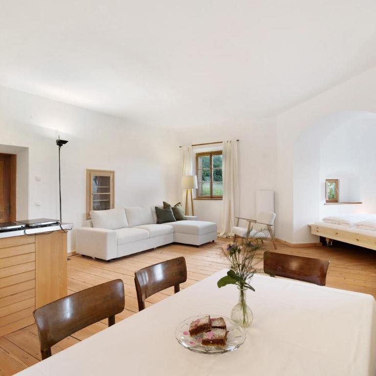 Ansitz Baumannhof Apt Erker Suite - Appartamento Superior con 1 Camera da Letto e Balcone - 14