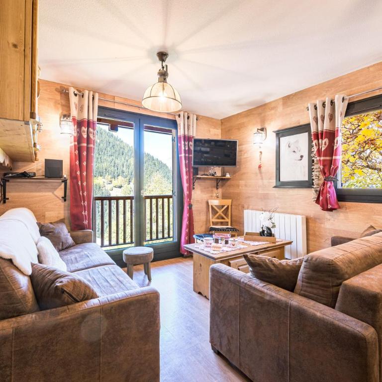 Chalet Refuge Loup Blanc Valfréjus - Appartement 3 Chambres Premium avec Balcon - 1