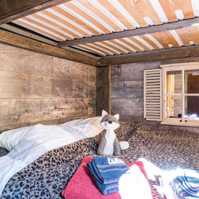 Chalet Refuge Loup Blanc Valfréjus - Appartement 3 Chambres Premium avec Balcon - 19