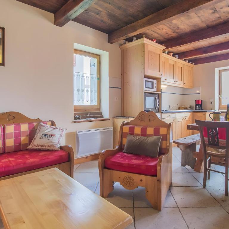 Chalet Blanchon - Appartement 2 Chambres avec Vue sur la Montagne - 4