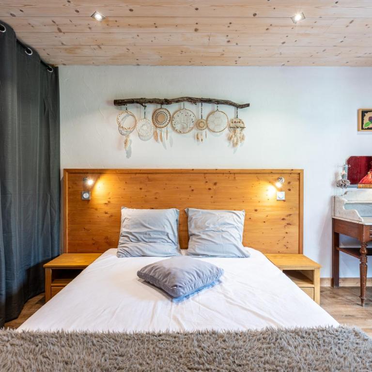Gîte L'attrape Rêves - Appartement 3 Chambres avec Vue sur la Montagne - 12