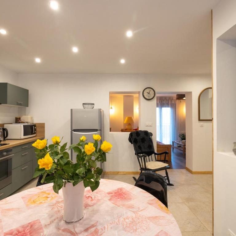 L'alpette - Apartment mit 2 Schlafzimmern und Bergblick - 11