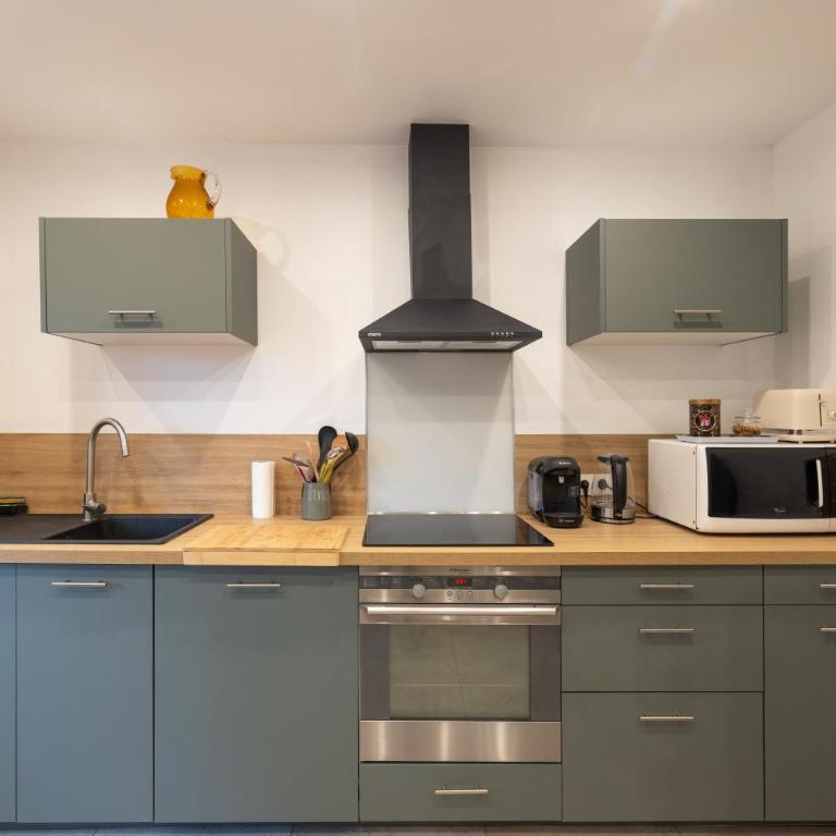 L'alpette - Apartment mit 2 Schlafzimmern und Bergblick - 10