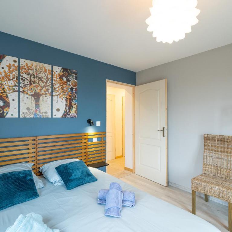 L'alpette - Apartment mit 2 Schlafzimmern und Bergblick - 14