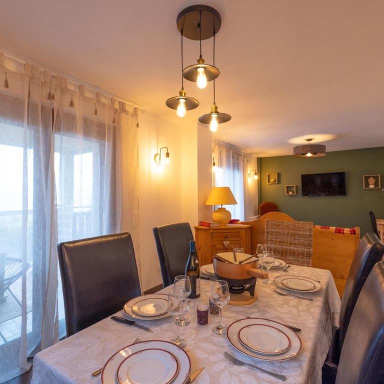 L'alpette - Apartment mit 2 Schlafzimmern und Bergblick - 7
