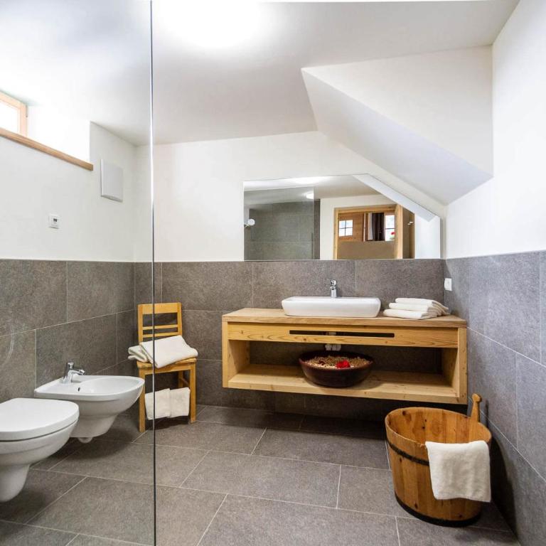 Daimlhof Ferienwohnung Schlernstein - Appartamento con 1 Camera da Letto e Vista Giardino - 10