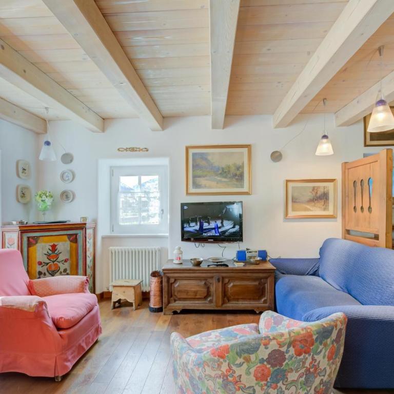 Antico Chalet Livigno - Appartamento con doccia - 2