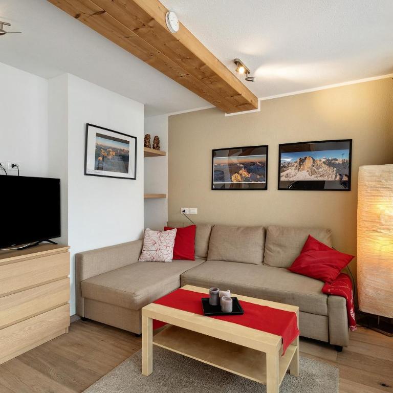 Ciasa Irene Dreizimmerwohnung - Deluxe Apartment mit Balkon und 2 Schlafzimmern - 11