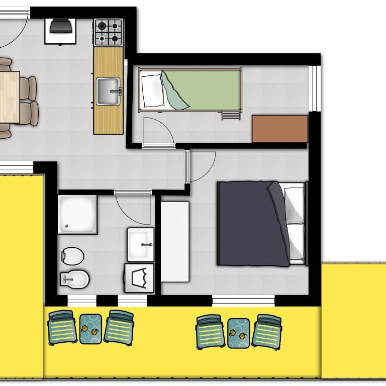 Appartamenti al Cigno - Appartamento con 2 Camere da Letto - 10