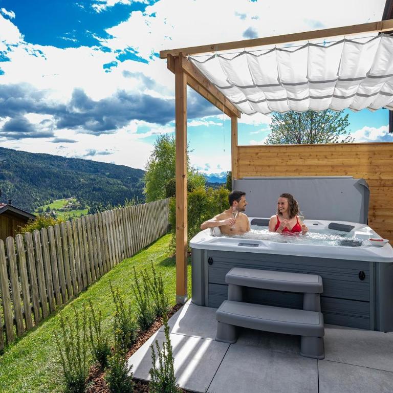 Chalet Schlossberg Rosengarten - Appartamento Deluxe con 2 Camere da Letto e Vista Giardino - 19