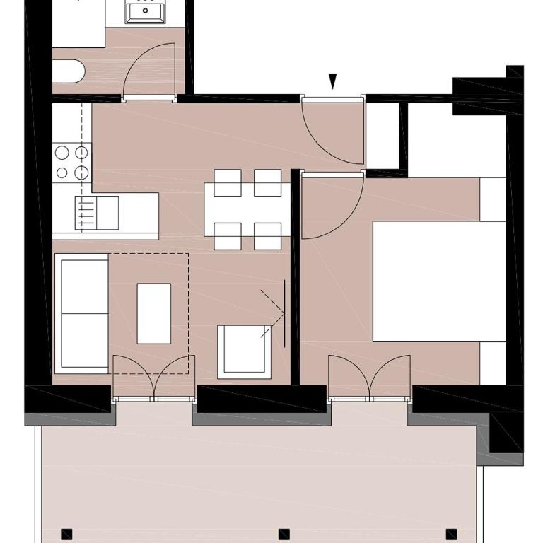 Kriendl Nr 2 - Appartamento Superior con 1 Camera da Letto e Balcone - 28