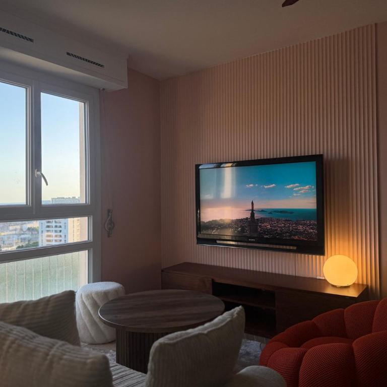 Calme/vue Mer Panoramique/wifi/cuisine - Apartment - 3