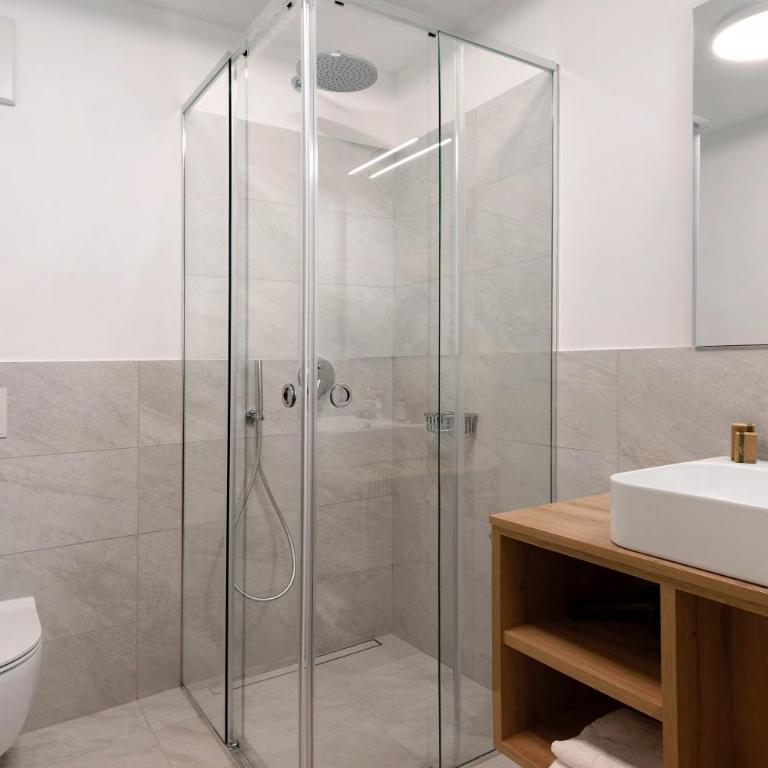 Les Ciases Chalets Dolomites Apt 5 - Appartamento Superior con 1 Camera da Letto e Balcone - 23
