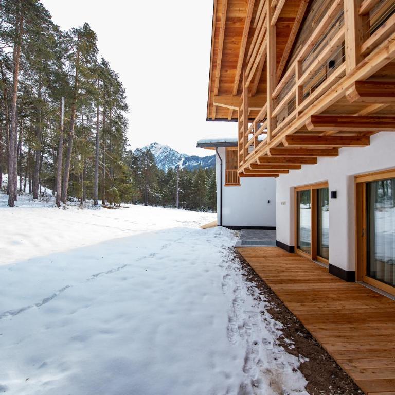 Les Ciases Chalets Dolomites Apt 5 - Appartamento Superior con 1 Camera da Letto e Balcone - 30