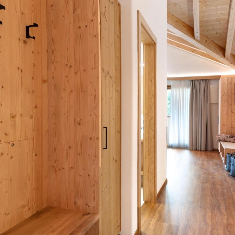 Les Ciases Chalets Dolomites Apt 5 - Appartamento Superior con 1 Camera da Letto e Balcone - 20