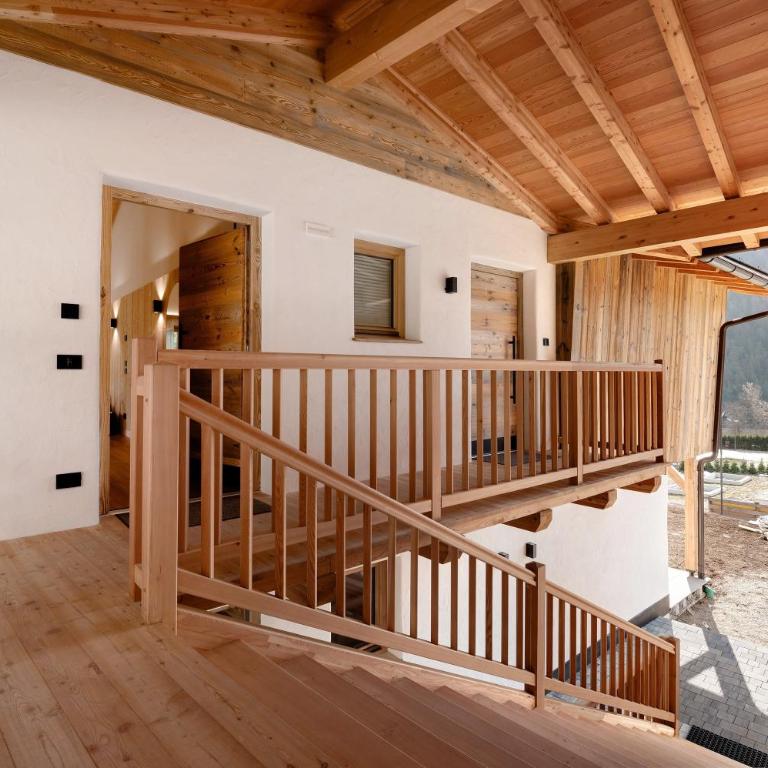 Les Ciases Chalets Dolomites Apt 5 - Appartamento Superior con 1 Camera da Letto e Balcone - 28