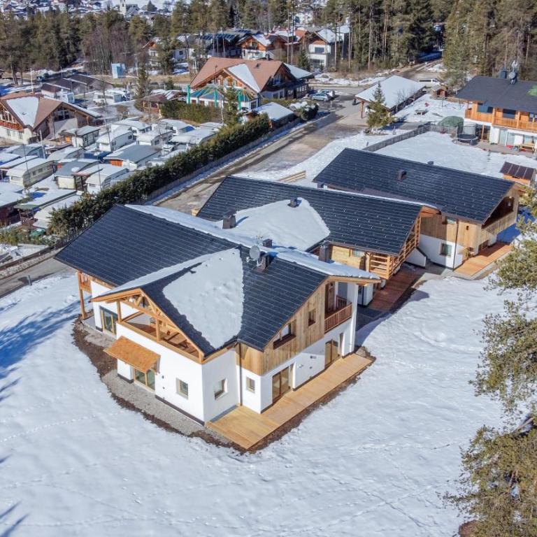 Les Ciases Chalets Dolomites Apt 5 - Appartamento Superior con 1 Camera da Letto e Balcone - 37