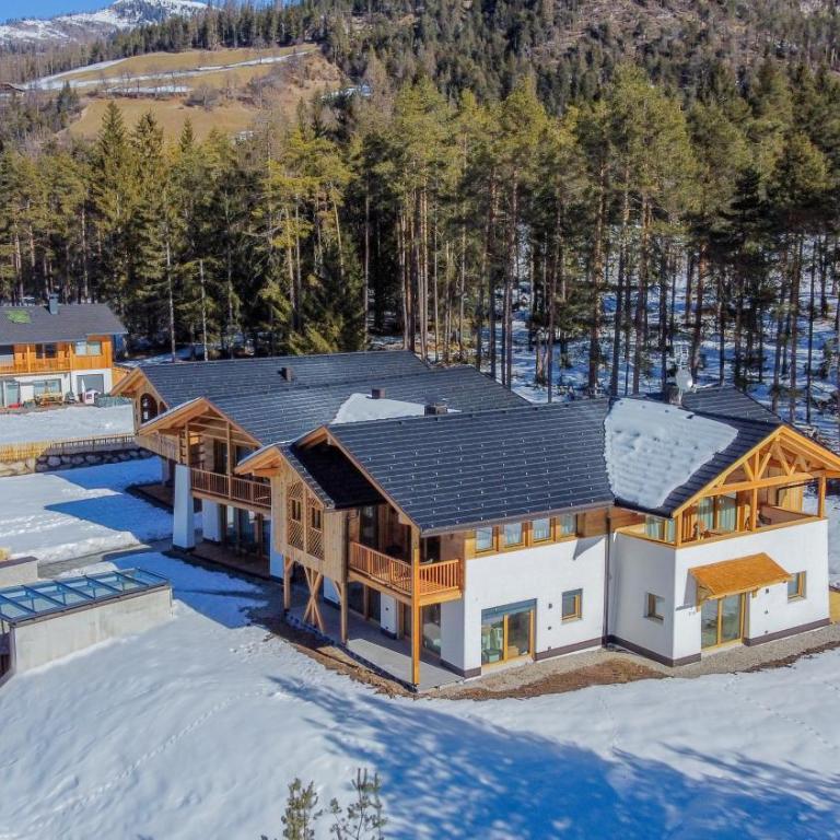 Les Ciases Chalets Dolomites Apt 5 - Appartamento Superior con 1 Camera da Letto e Balcone - 34