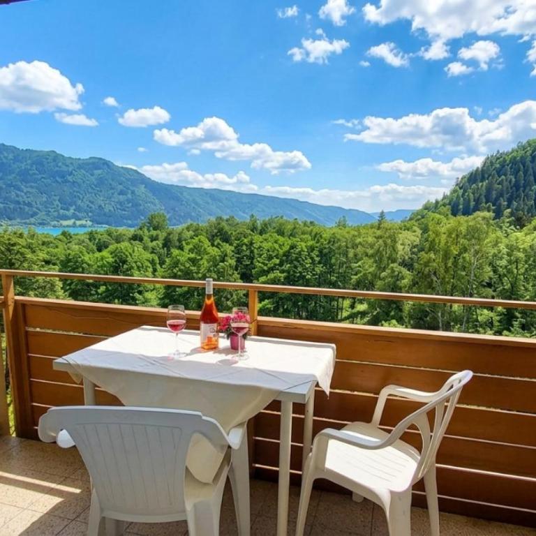 ROBERTO Haus KMB Seeappartement am Ossiacher See, Hallenbad, Skiarena Gerlitzen - Apartment mit 2 Schlafzimmern und Balkon - 4