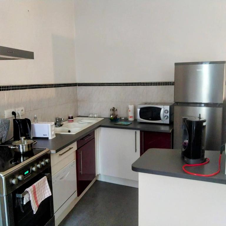 L'appart Millau Centre-Ville - Gite - Appartement avec Douche - 4