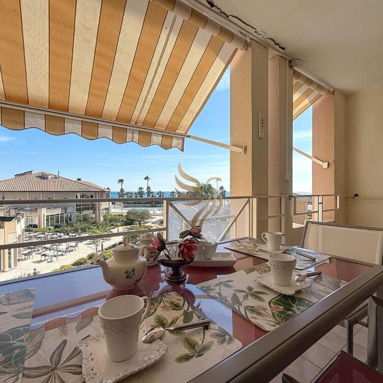 Le Panorama Hermes T3 - Vue Mer - Terrasse WIFI - Apartment mit 2 Schlafzimmern und Meerblick - 8