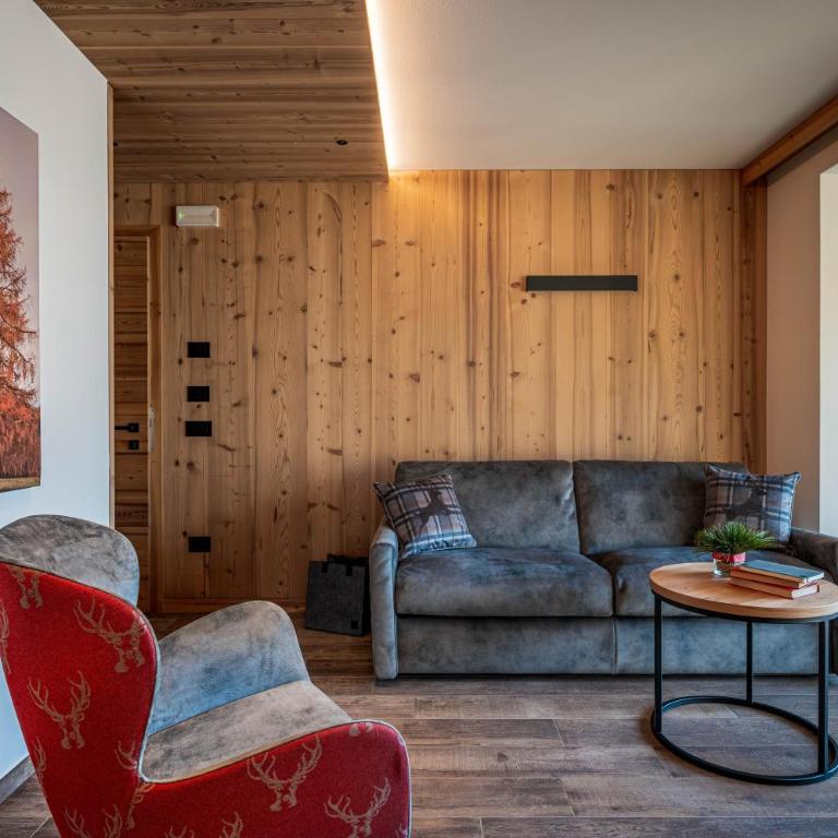 Arnica Alpin Lodge - Deluxe-Apartment mit 2 Schlafzimmern und Gartenblick - 5