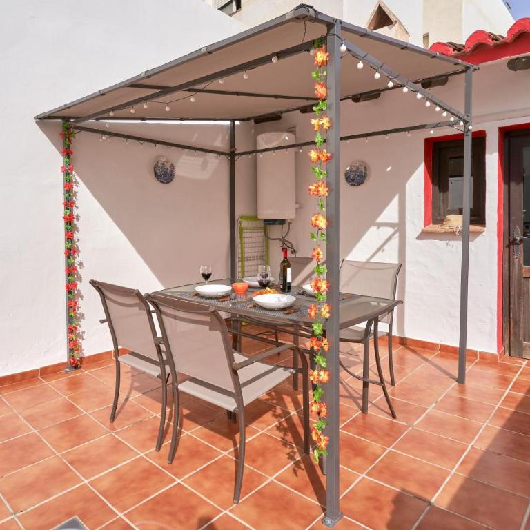 Estudio 1 D en el centro de Nerja - Estudio con terraza - 17