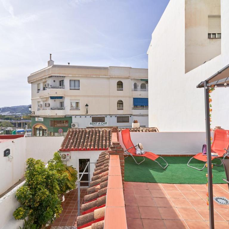 Estudio 1 D en el centro de Nerja - Estudio con terraza - 20