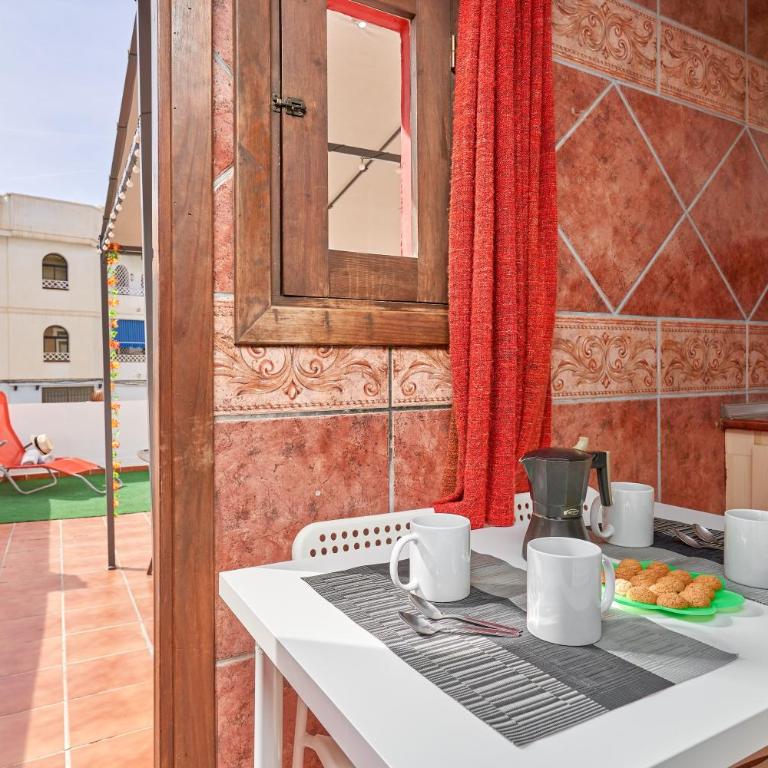 Estudio 1 D en el centro de Nerja - Estudio con terraza - 15