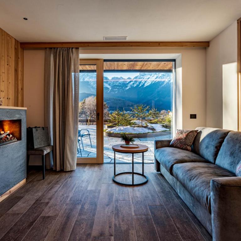 Arnica Alpin Lodge - Deluxe-Apartment mit 2 Schlafzimmern und Gartenblick - 1