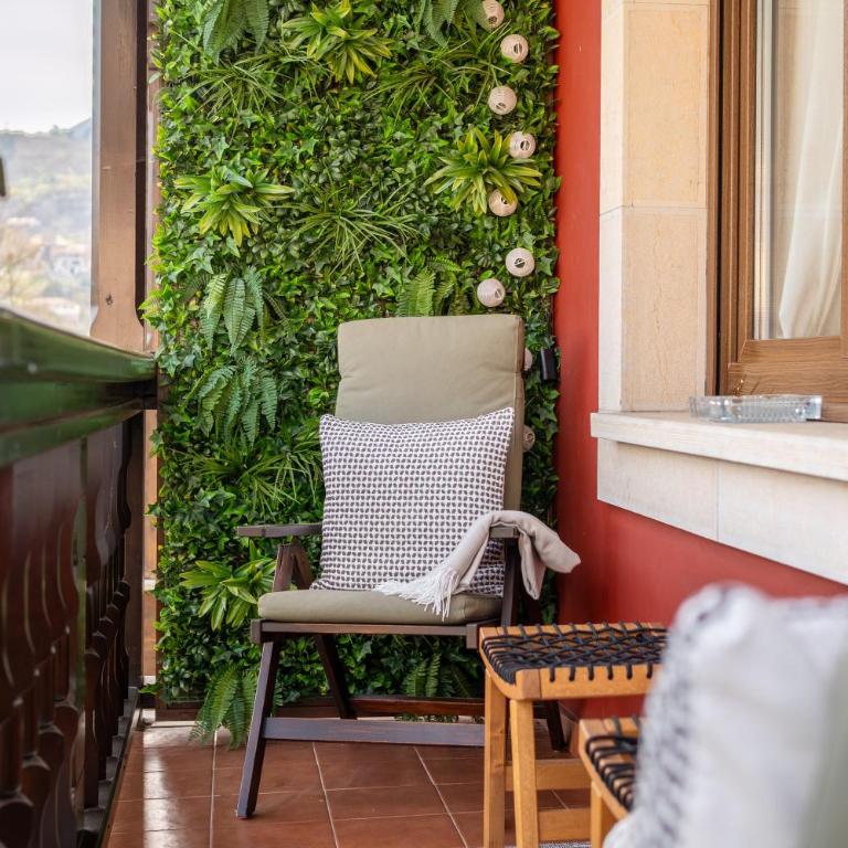 'Salmosalar' Cangas de Onís - Apartamento Deluxe de 2 dormitorios con vistas al jardín - 20