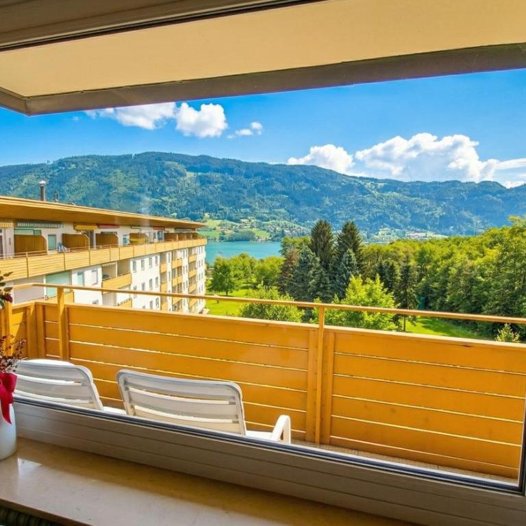 KASPAR Haus KMB Seeblick Appartement am Ossiacher See, Hallenbad, Skiarena Gerlitzen - Apartment mit 2 Schlafzimmern, Balkon und Seeblick - 1