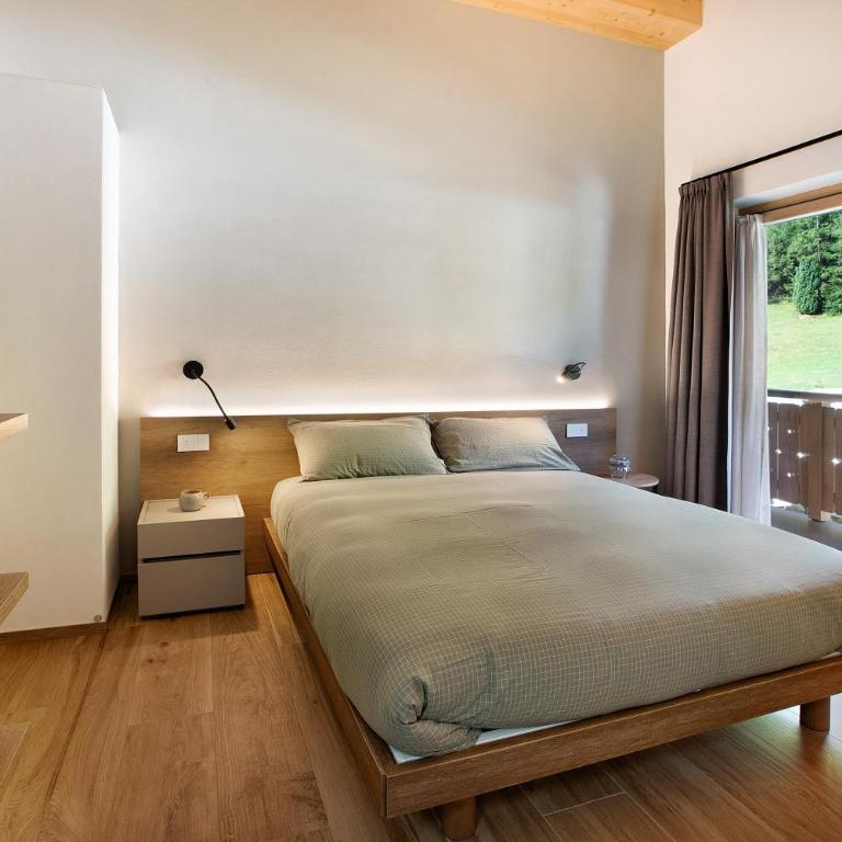 Botton d'oro Camping Stella Alpina - Appartamento Deluxe con 2 Camere da Letto e Vista Giardino - 8